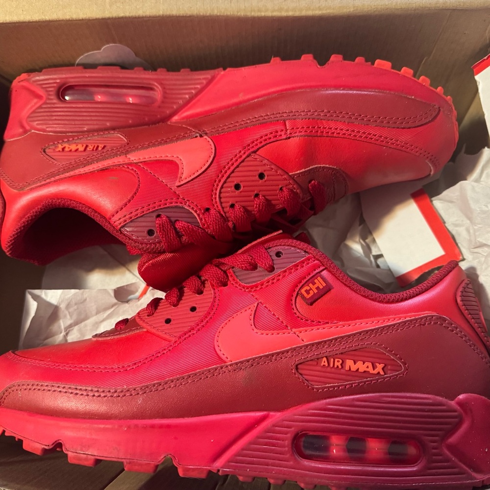 Nike Air Max 90 Red Sneakers